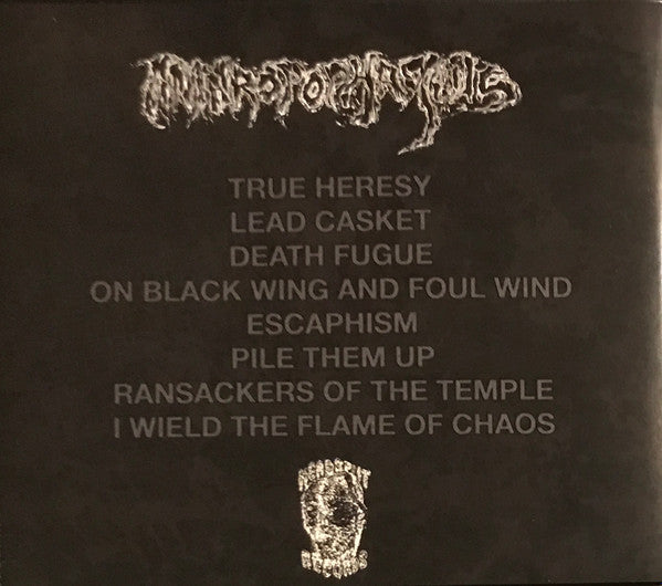Anthropophagous " Death Fugue " CD