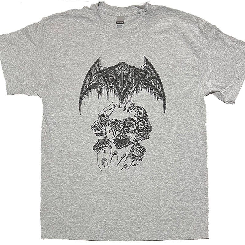 Crematory " Three Faces " Athletic Gray T shirt