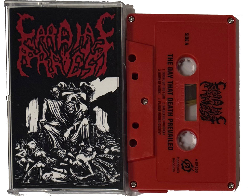 Cardiac Arrest " The Day That Death Prevailed " cassette tape