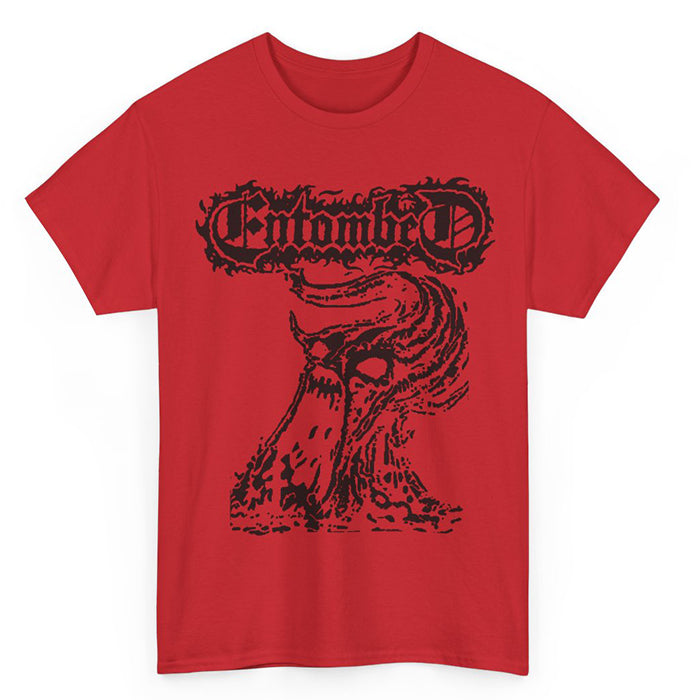 Entombed " Demo " T shirt Red