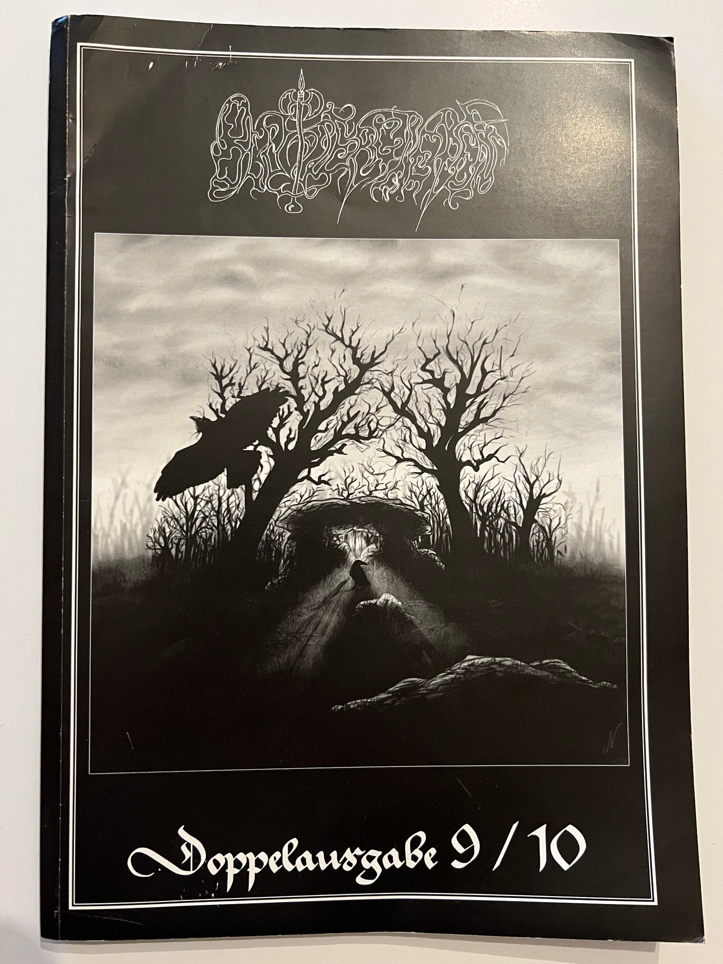 German. Rare Black Metal Fanzine and Compilation cd