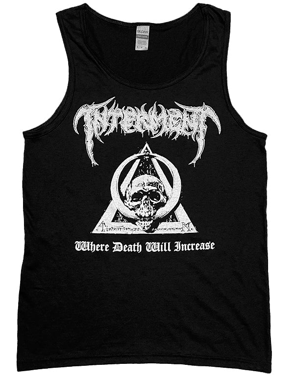 Interment " Where Death Will Increase" tank top