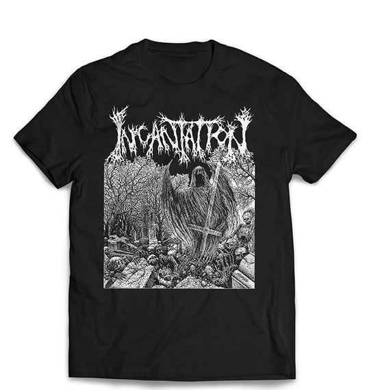 INCANTATION " Rotting Spiritual Embodiment " T-shirt death metal shirt daniel shaw art