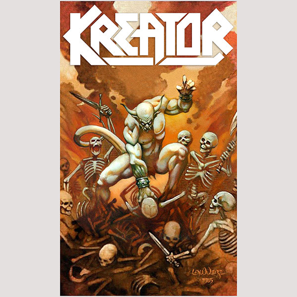 Kreator " Pleasure to Kill " Flag / Tapestry / Banner