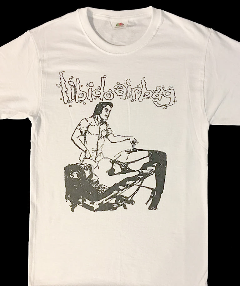 Libido Airbag " Unshaved " T Shirt White