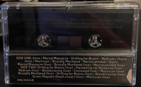 Mortician " Mortal Massacre" Cassette Tape