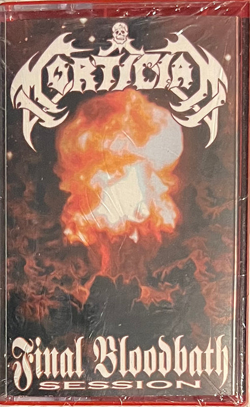 Mortician " Final Bloodbath Session " Cassette Tape