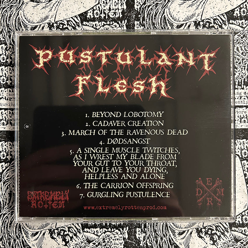 Pustulant Flesh "Gurgling Pustulence" MCD CD
