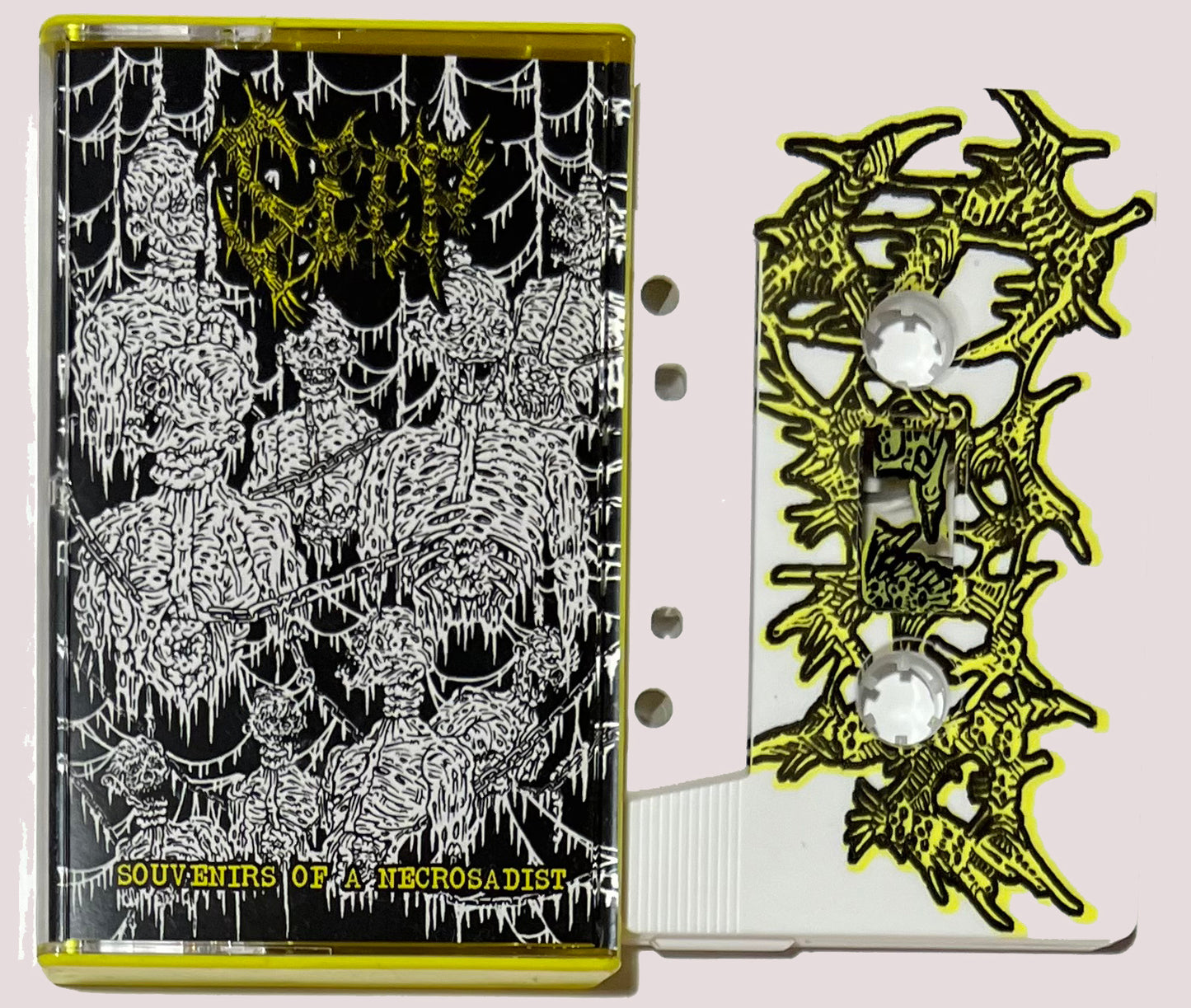 Seep – Souvenirs Of A Necrosadist - Yellow edition Cassette Tape