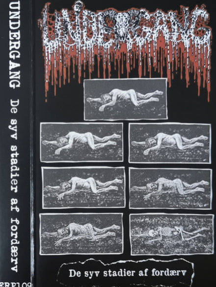 Undergang " De syv stadier af fordæv " Cassette Tape EU Version