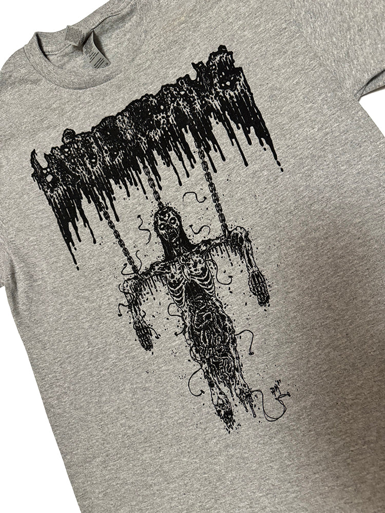 Undergang " Hanging Corpse " T-shirt Athletic Gray