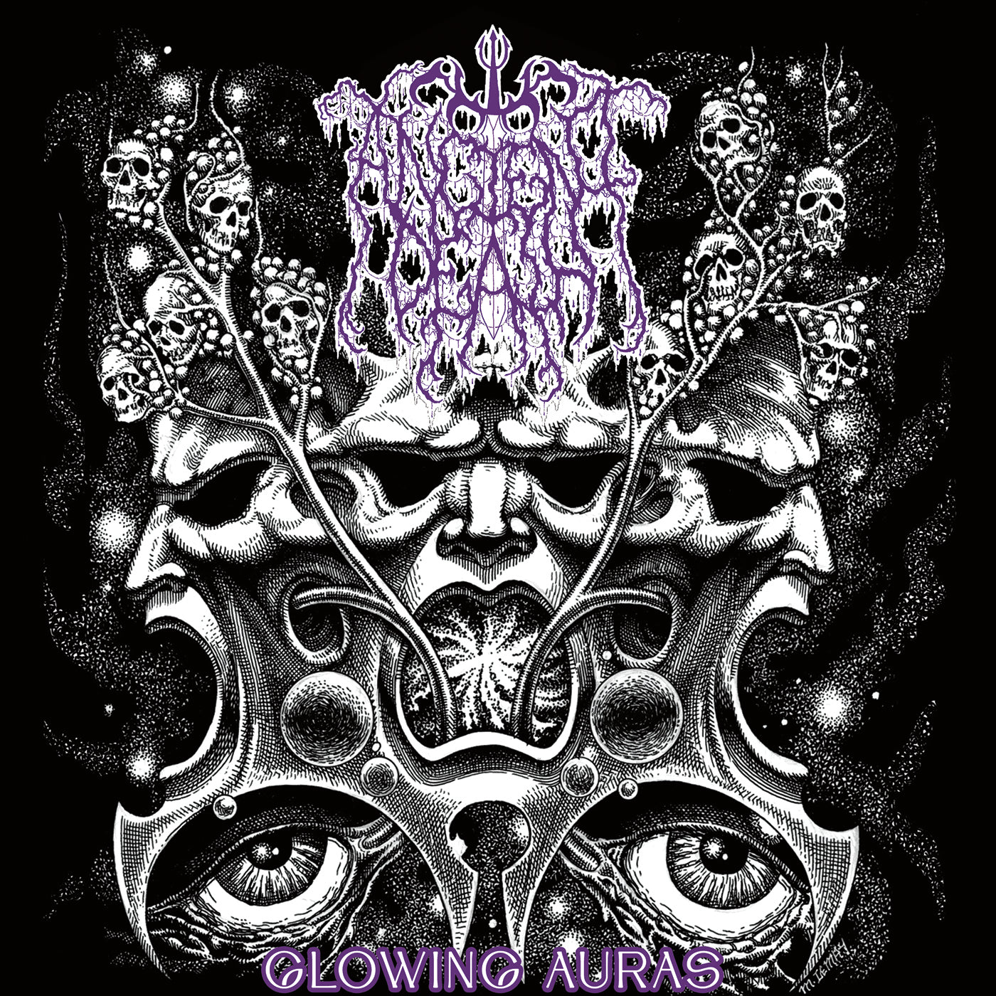 Ancient Death / Putridarium - split 7 Ep record