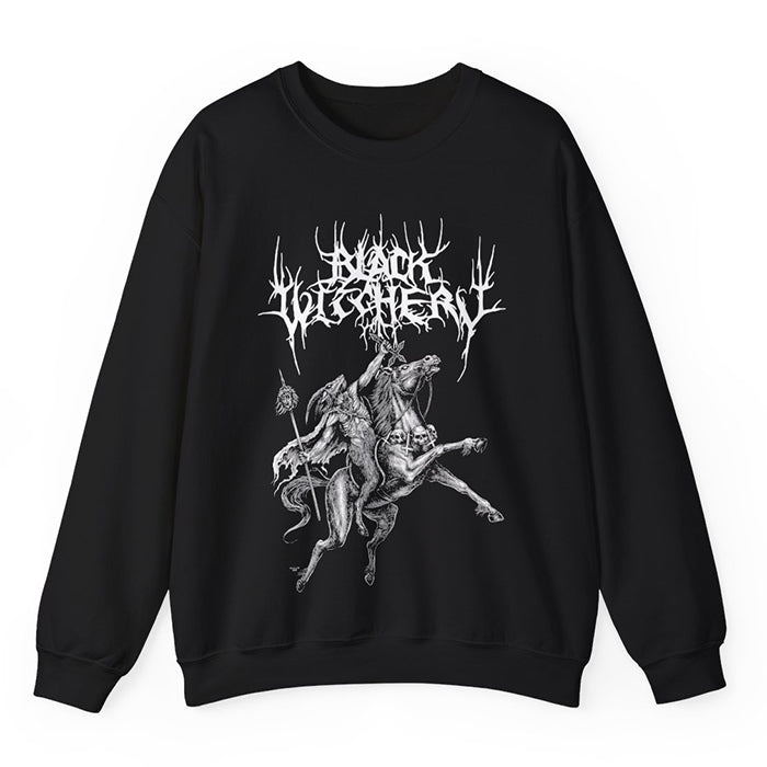 Black Witchery Horse Sweatshirt