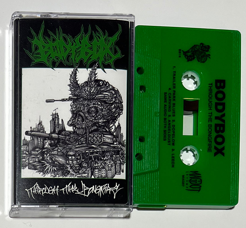 Bodybox " Through The Bongfire " Cassette Tape