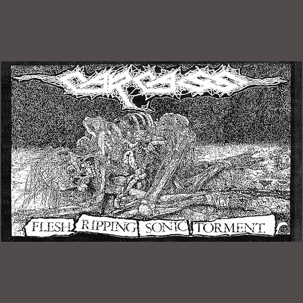 Carcass " Flesh Ripping Sonic Torment " Flag flesh banner
