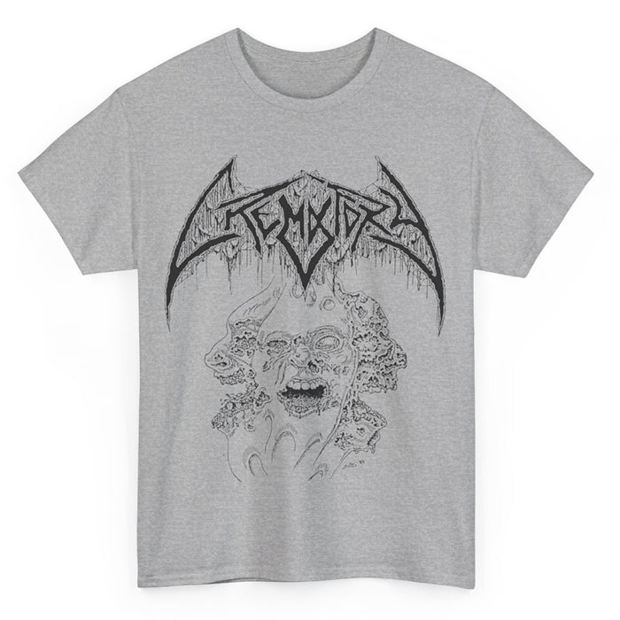 Crematory " Three Faces " T shirt Athletic Gray