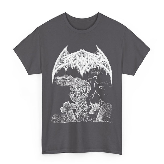 Crematory " Wrath from The Unknown " T shirt Charcoal