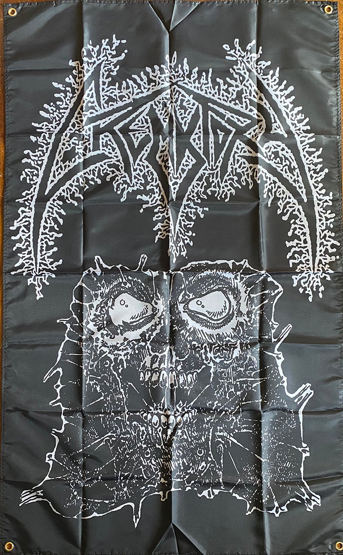 Crematory The Exordium death metal flag death metal tape