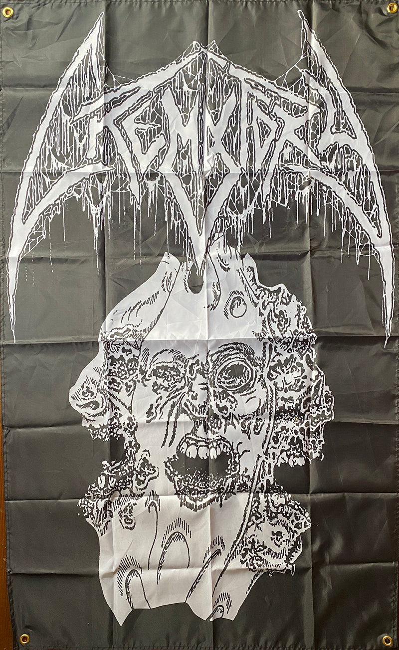 Crematory "Three Faces " Flag / Tapestry / Banner