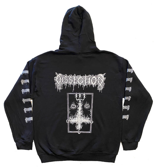 Dissection  " Cross " Hoodie with Sleeve prints