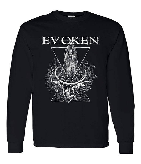 Evoken " The Last of Vitality " Longsleeve Black T-shirt