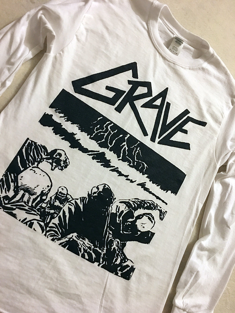 Grave " Sick Disgust Eternal " Long Sleeve T shirt