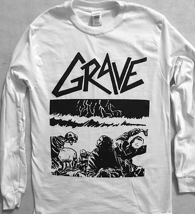 Grave " Sick Disgust Eternal " Long Sleeve T shirt