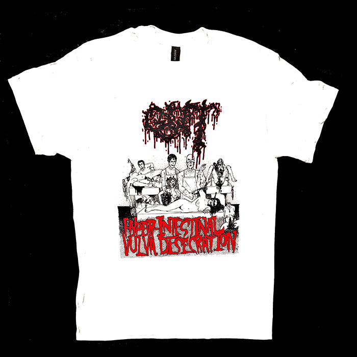 Gut " Hyper-Intestinal Vulva Desecration " T shirt