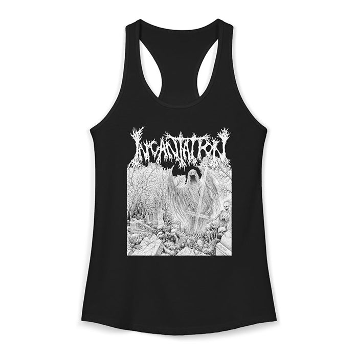 Incantation "Rotting Spiritual Embodiment" Ladies Racerback Tank Top