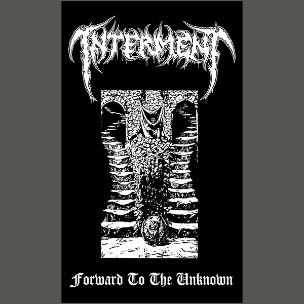 Interment " Forward To The Unknown " Flag / Tapestry / Banner