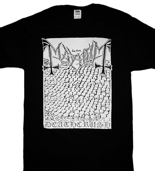 Mayhem "Deathcrush" Demo Artwork Men's T-shirt