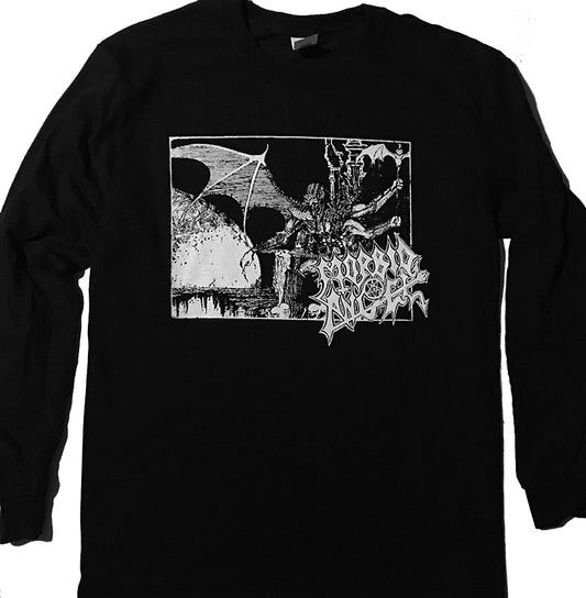 Morbid Angel " Abominations " LongSleeve T shirt demon death metal shirt