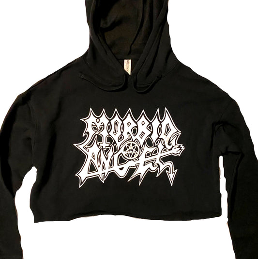 Morbid Angel " Logo " Crop Hoodie