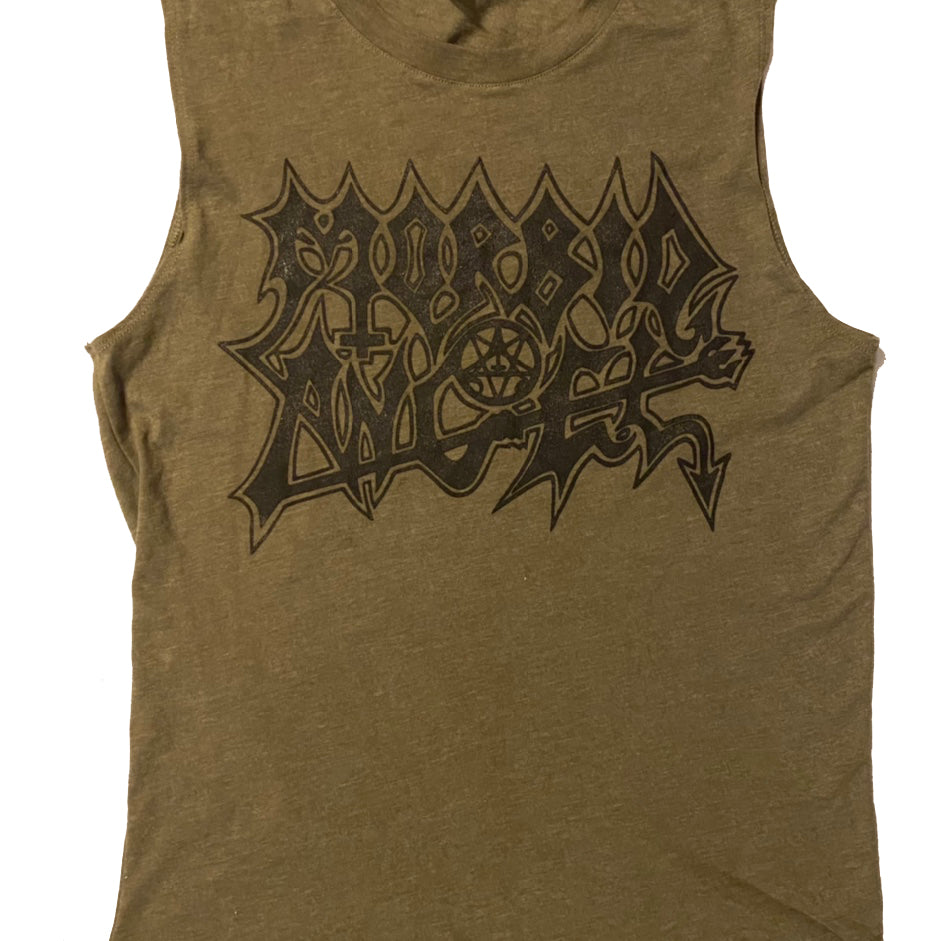 Morbid Angel " Heather Olive Green" Muscle Tank - SOLD OUT