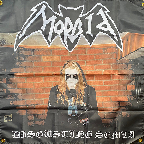 Morbid " Disgusting Semla / Dead " Flag / Tapestry / Banner