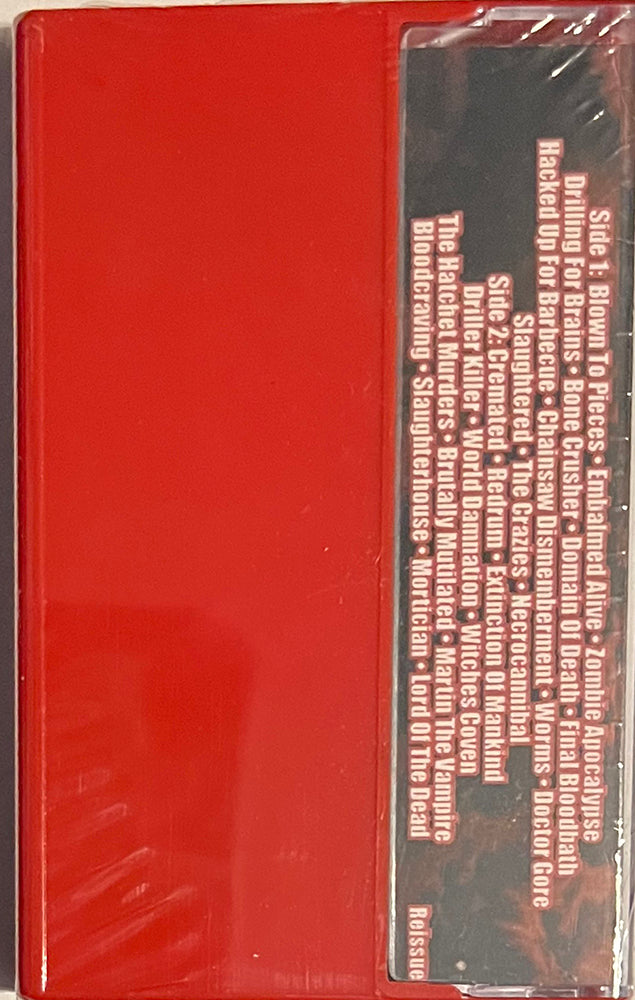 Mortician " Final Bloodbath Session " Cassette Tape