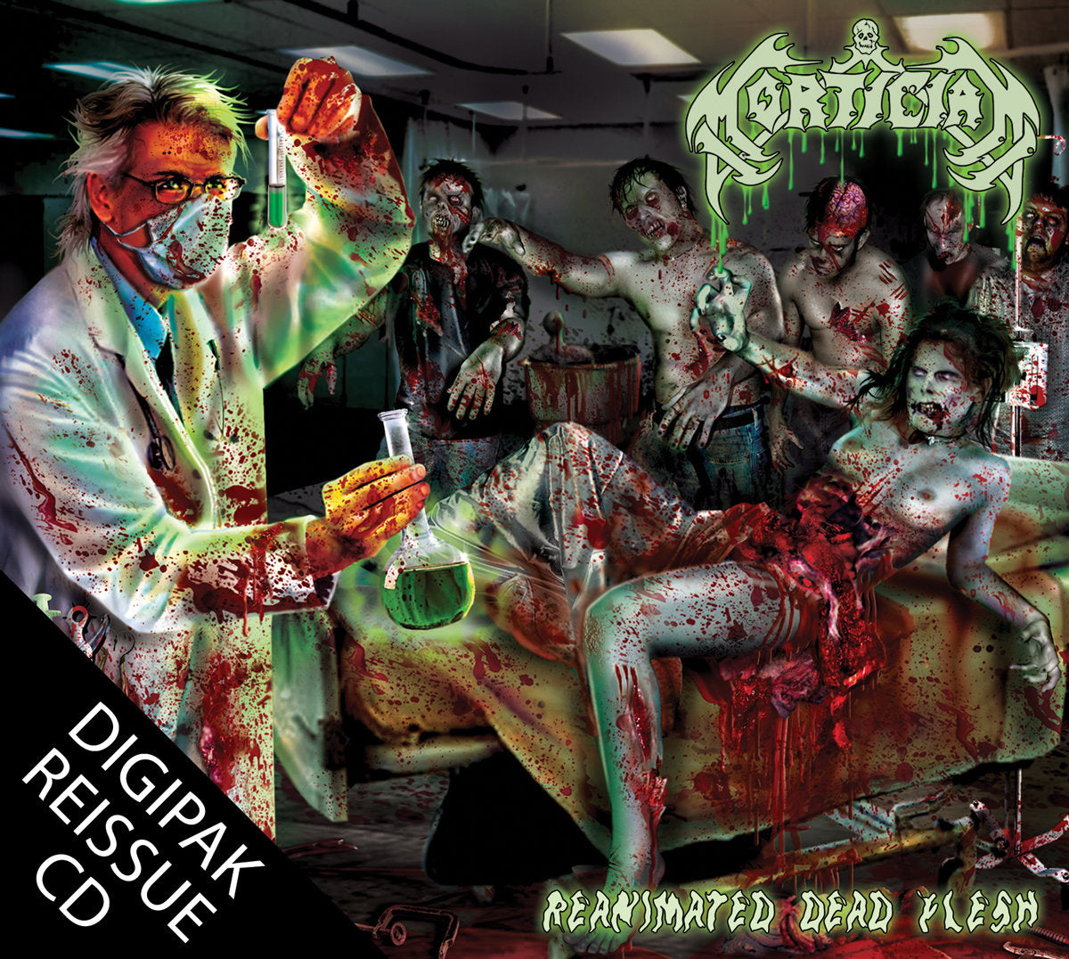 Mortician " Re-Animated Dead Flesh " DigiPack CD