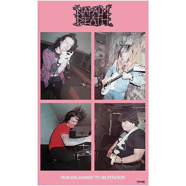 Napalm Death " FETO Band " Flag / Banner / Tapestry