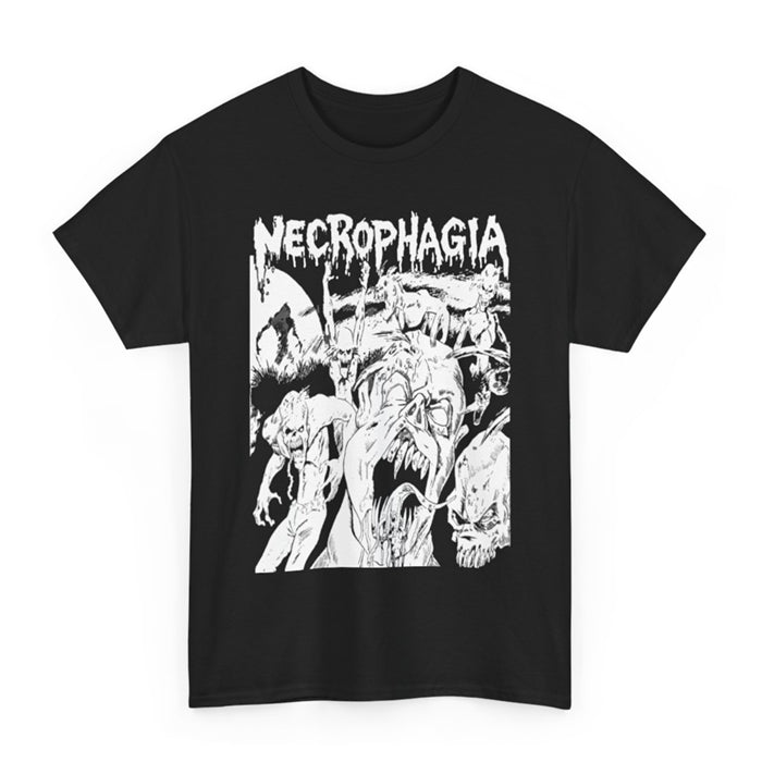 Necrophagia " Nightmare Continues " T shirt