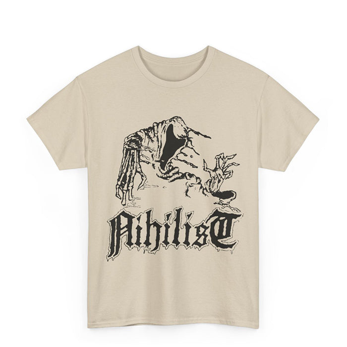 Nihilist " Ghost " T shirt Sand