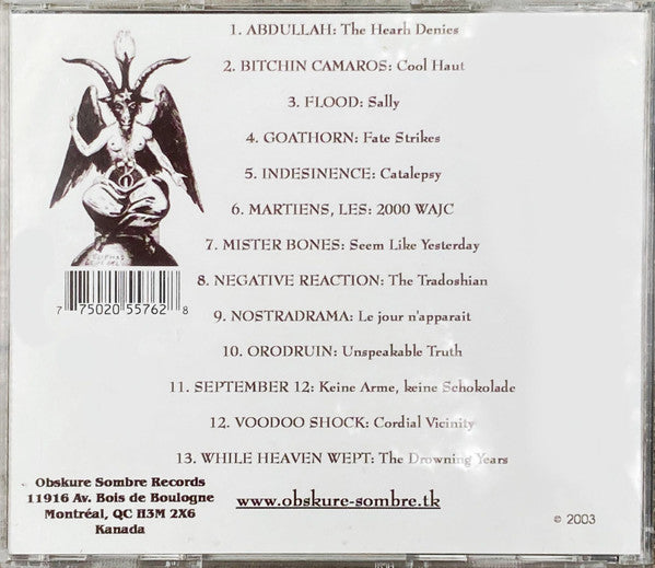 Obskure Sombre Doom Fuzz Compilation 2003