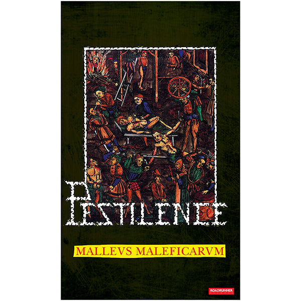 Pestilence " Malleus Maleficarum " Flag Banner Tapestry