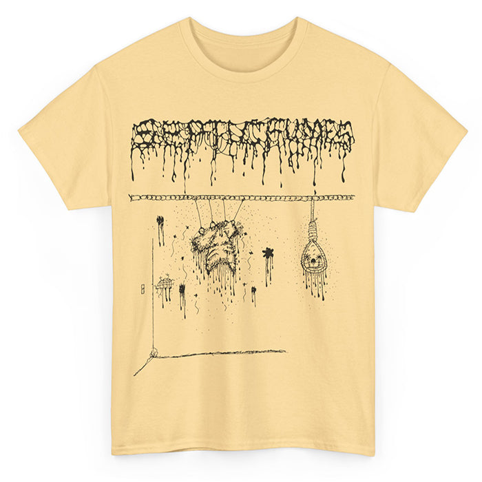 Septic Fumes " Surgical Tool Fetish T-shirt " Yellow Haze