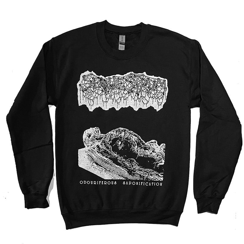 Sequestrum " Odouriferous Saponification " Fleece Pullover Sweatshirt
