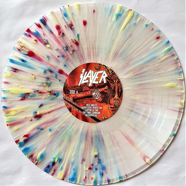 Slayer " Slain By The Sword "   2 LP - Gatefold Vinyl Splatter Edition