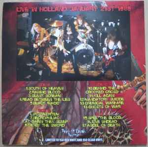 Slayer " Turning The Crooked Cross " 2 LP Red Double Vinyl