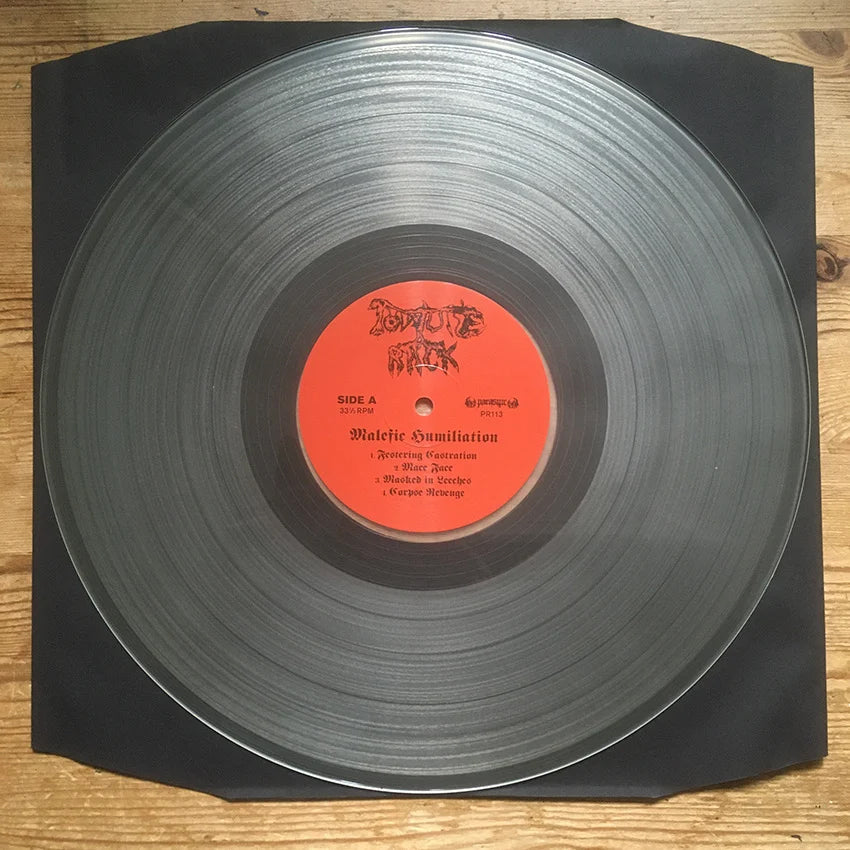 Torture Rack " Malefic Humiliation " LP - Clear vinyl