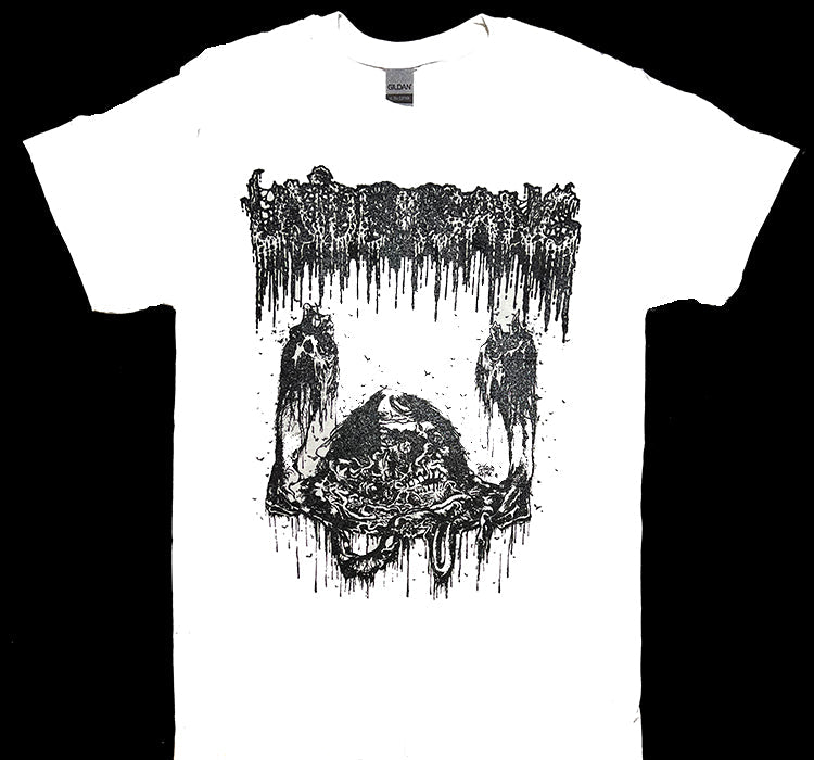 Undergang " Putrid Head " T shirt white