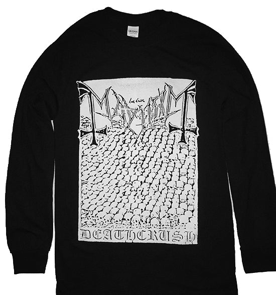 Mayhem "Deathcrush" Demo Artwork Men's Longsleeve T-shirt