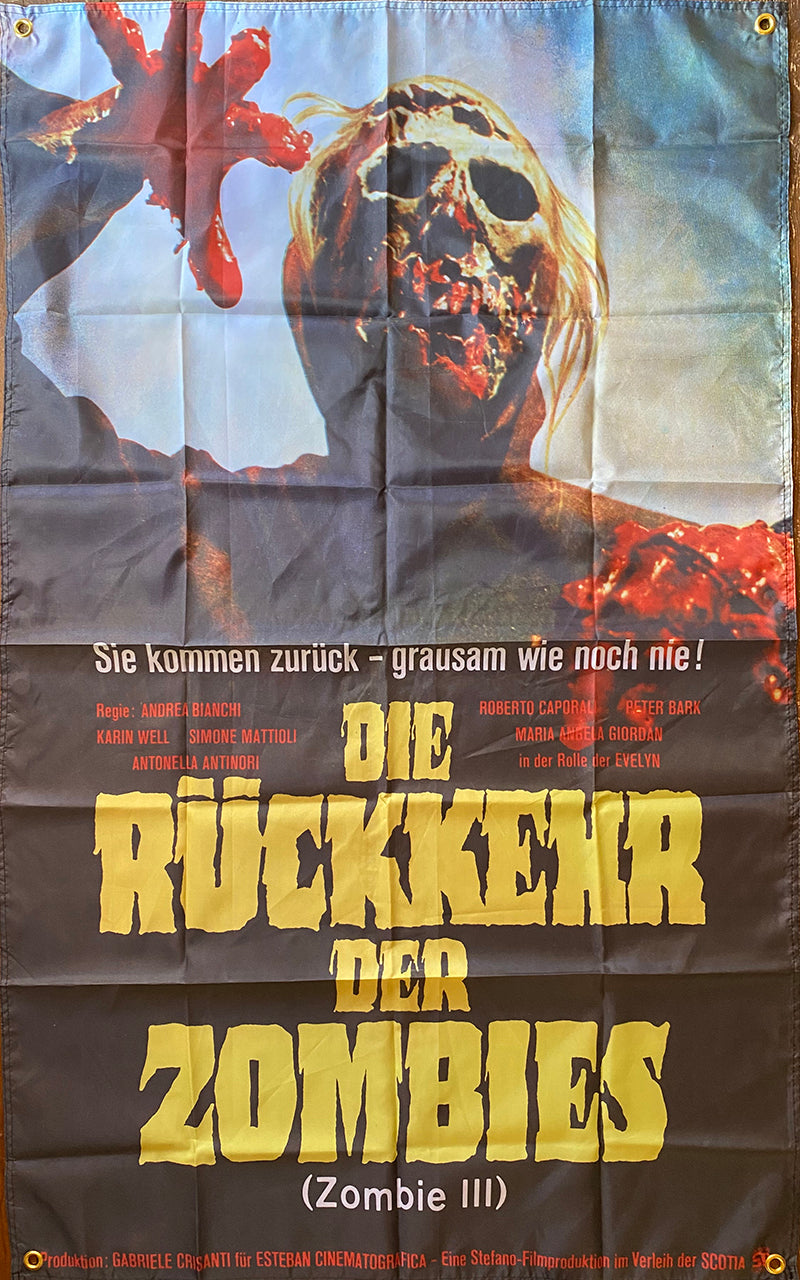 Burial Ground aka Zombie 3 holocaust die ruckker der zombies ZOMBI cannibal flag